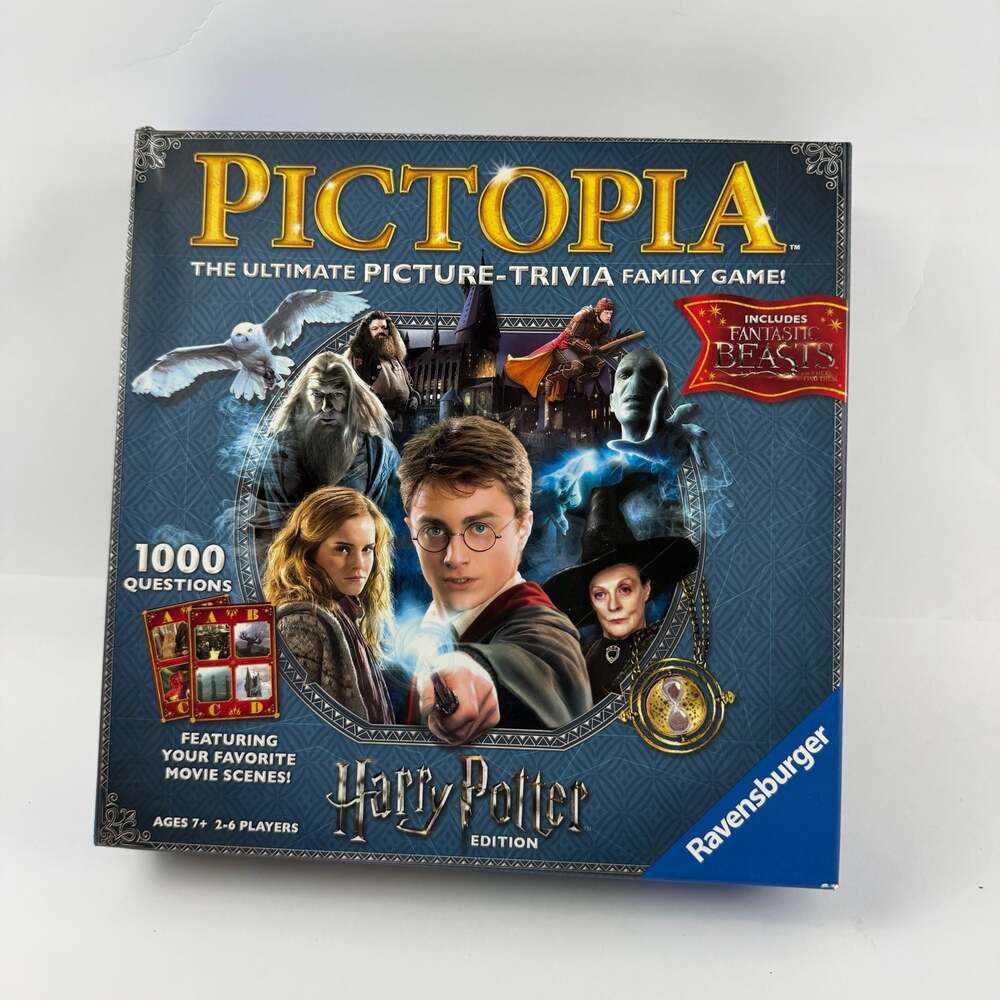 Ravensburger Pictopia Harry Potter Ultimate Picture-Trivia Family Board Game